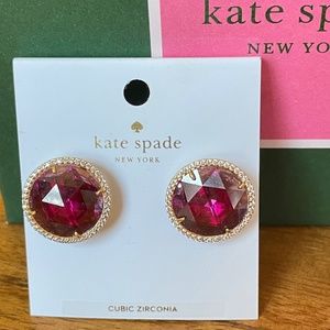 NEW kate spade New York Spot "She Has Spark" earrings. In original packaging